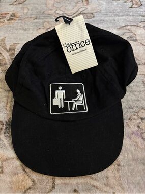 Funko Black Baseball Cap with The Office Logo Patch